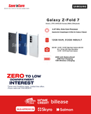SAMSUNG GALAXY Z-FOLD 7