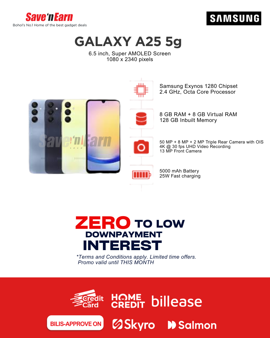 Galaxy A25 5G Specs, Price in Philippines 🚚 COD 📱 Year