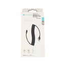 Rock Space Micro USB Metal Stretchable Charge & Sync Cable (Black)