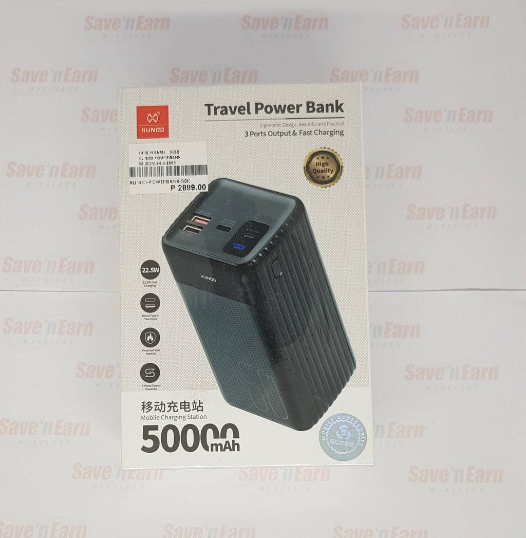 XUNDD Power Bank 50000Mah Super Fast Charging Specs, Price