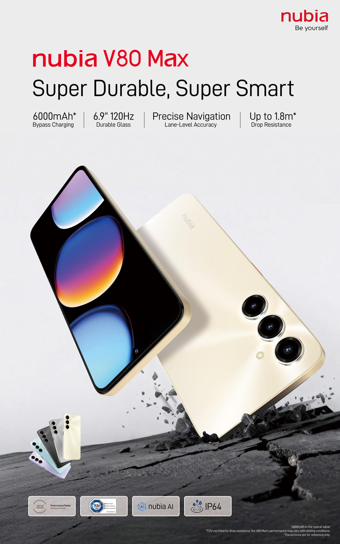 Nubia V80 Max
