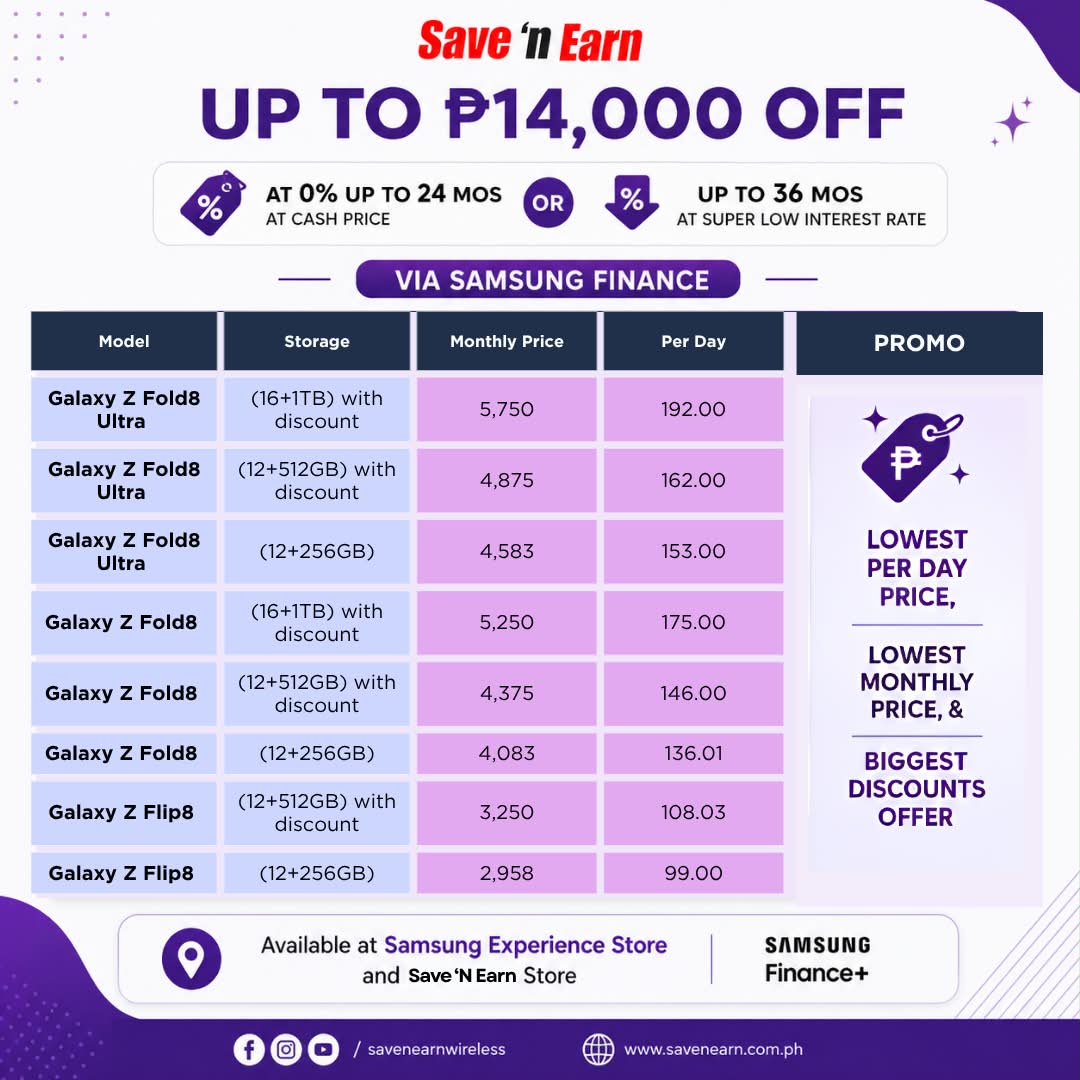 Samsung Galaxy Z Fold8 Ultra, Galaxy Z Fold8; Galaxy Z Flip8 Pre-Order Offers