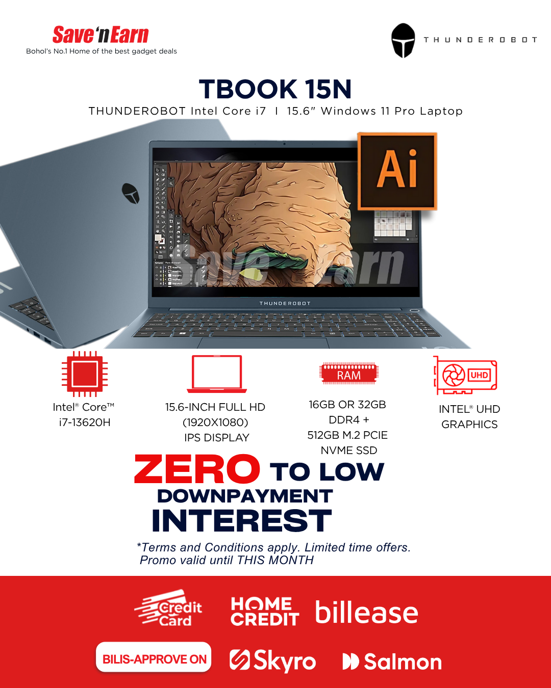 THUNDEROBOT TBOOK 15N