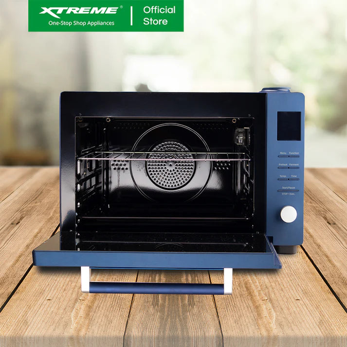 XTREME HOME COVENTION BLUE OVEN, 40 LITERS DIGITAL, MULTI-FUNCTION CONVENTION OVEN, ROTISSERIE (For branch pick up only)