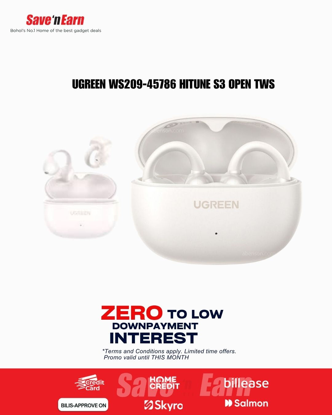 UGREEN HITUNE S3 EARBUDS
