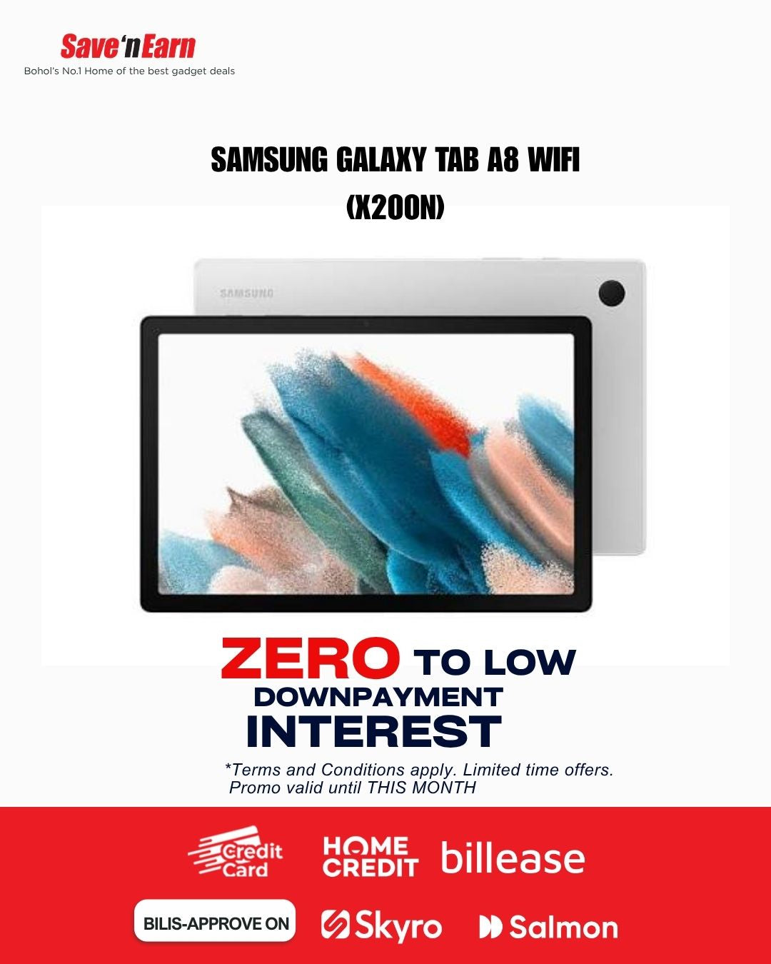 Samsung Galaxy Tab A8  WIFI (X200N)