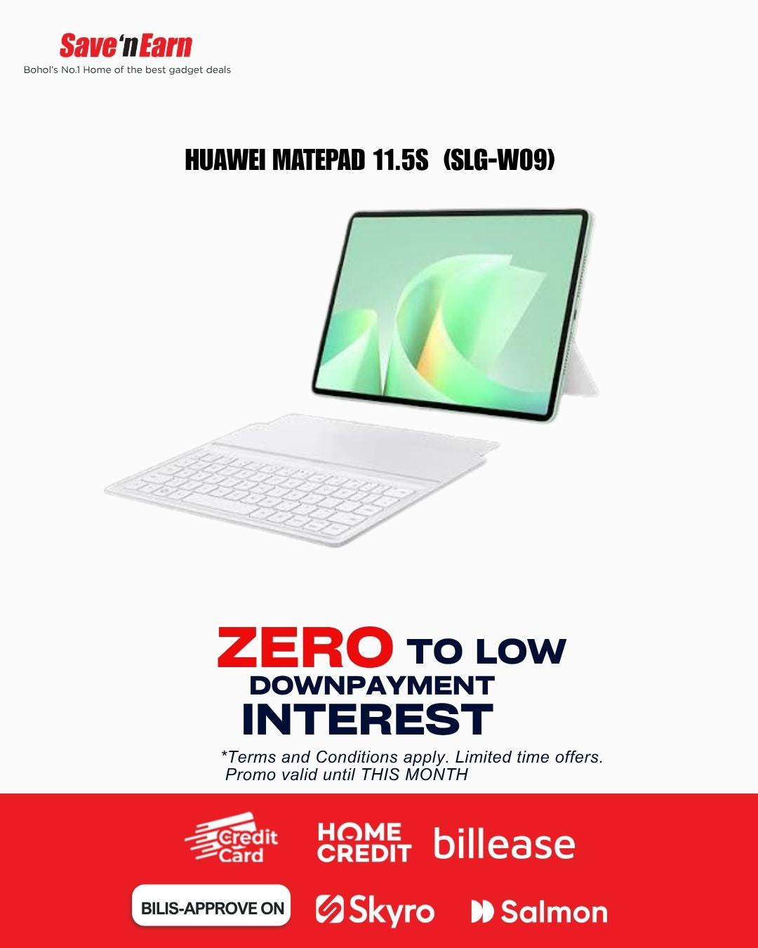 HUAWEI MatePad 11.5S (SLG-W09) – Save 'N Earn Wireless