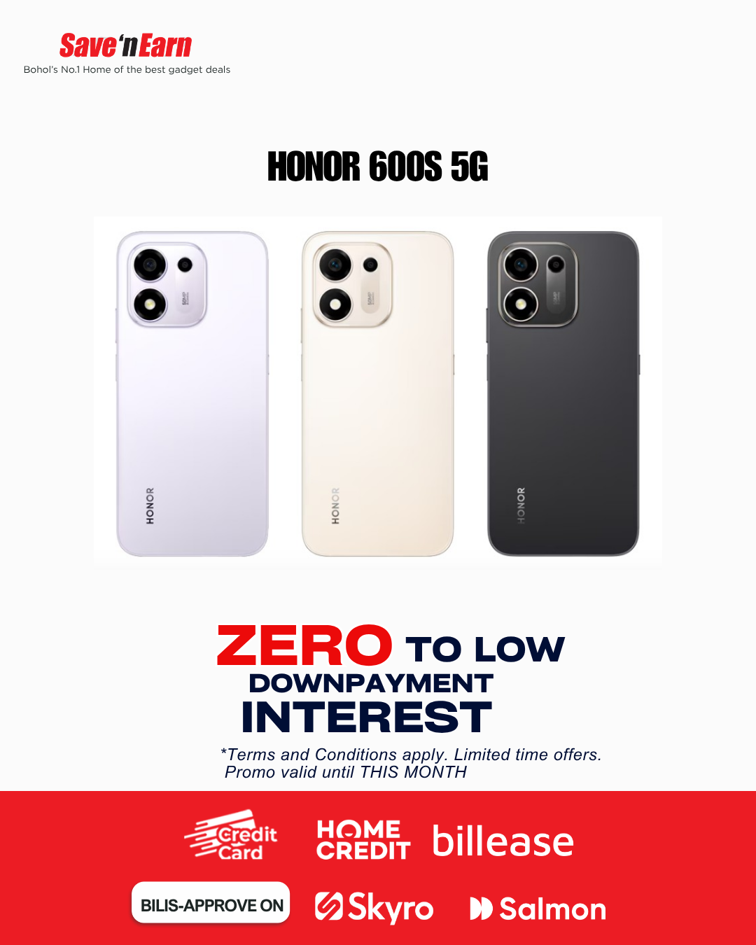 HONOR 600S 5G