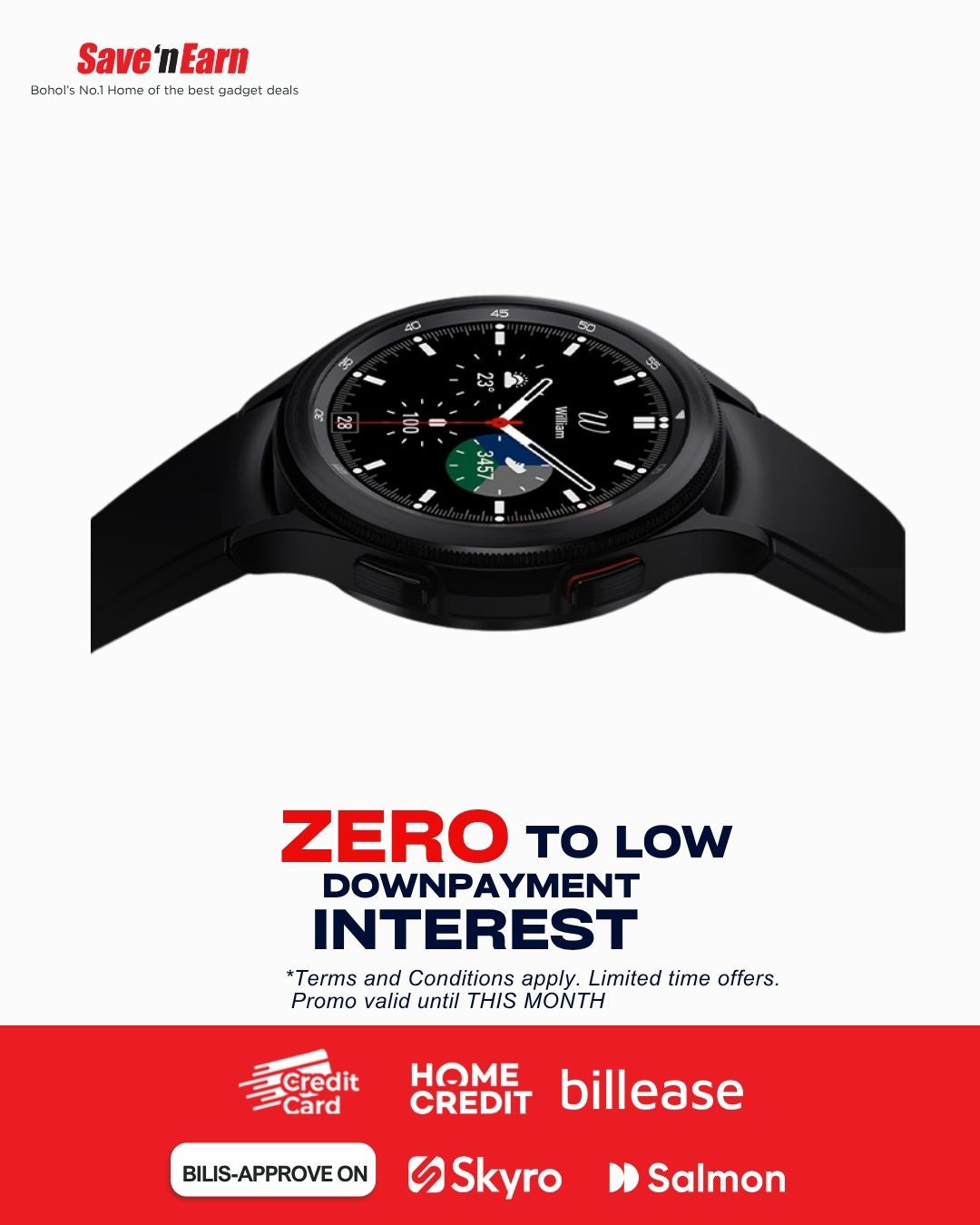 SAMSUNG GALAXY WATCH4 (R890N)