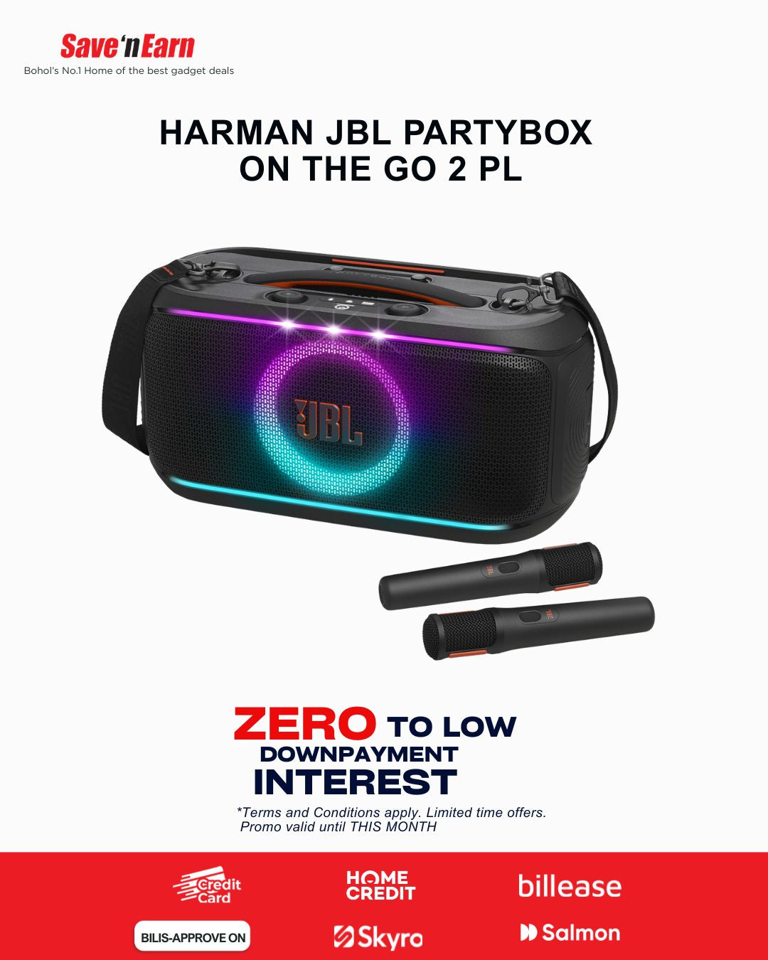 HARMAN JBL PARTYBOX (FOR BRANCH PICK UP ONLY)