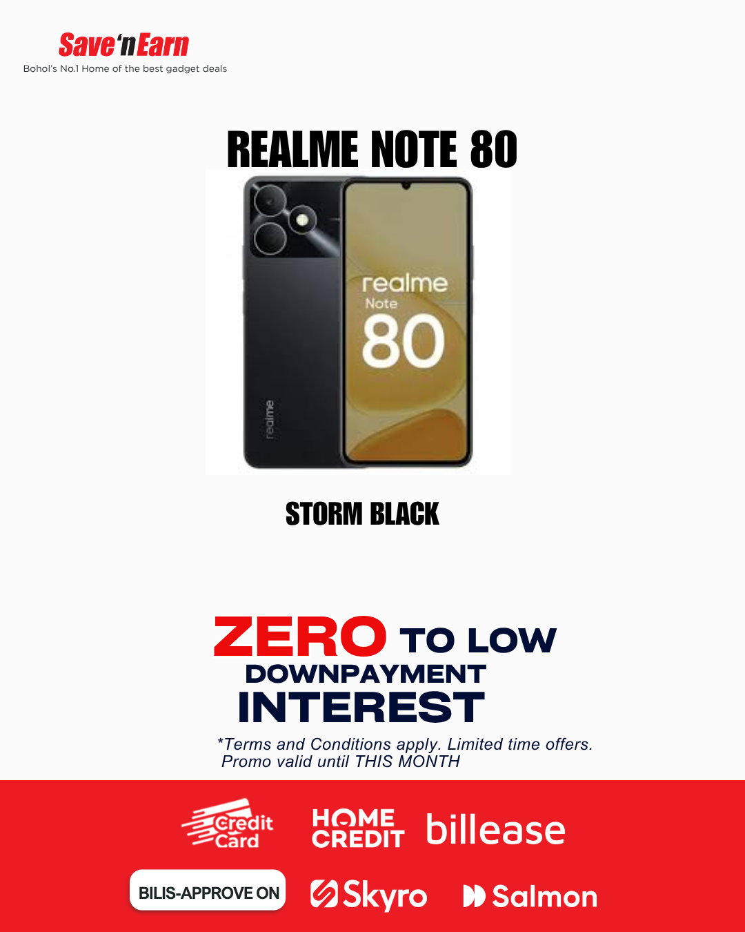 REALME NOTE 80