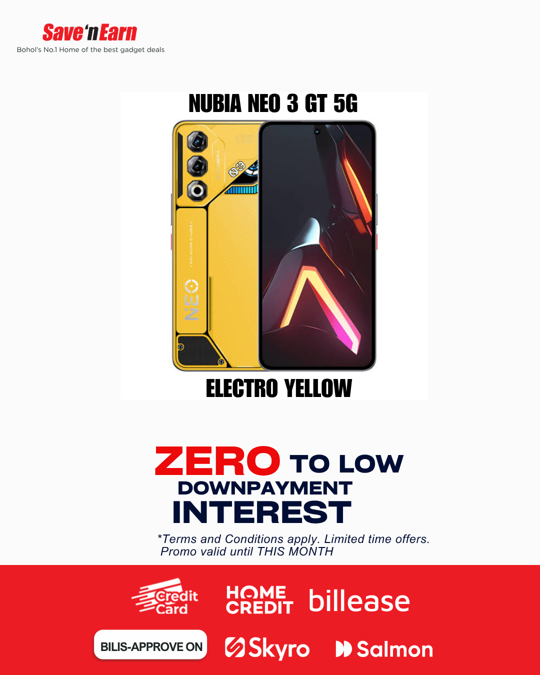 NUBIA NEO 3 GT 5G