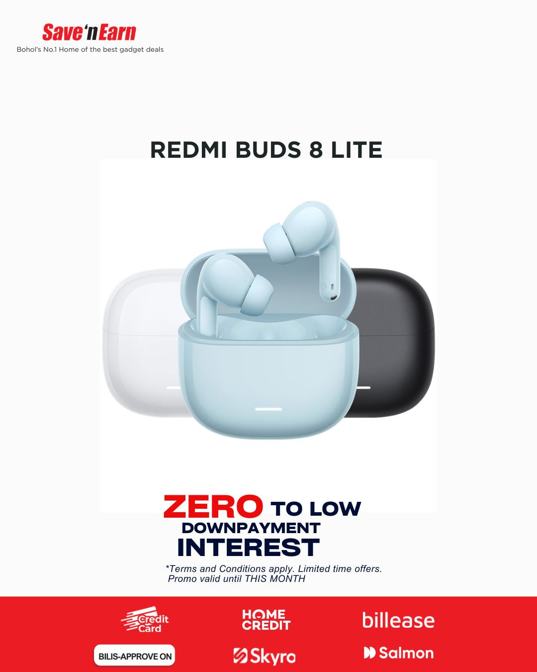 XIAOMI BUDS 8 & REDMI BUDS 8 LITE