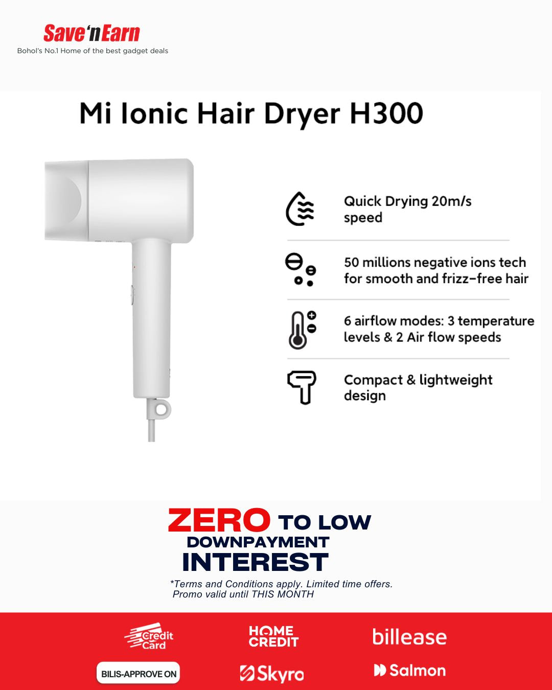XIAOMI HAIR DRYER