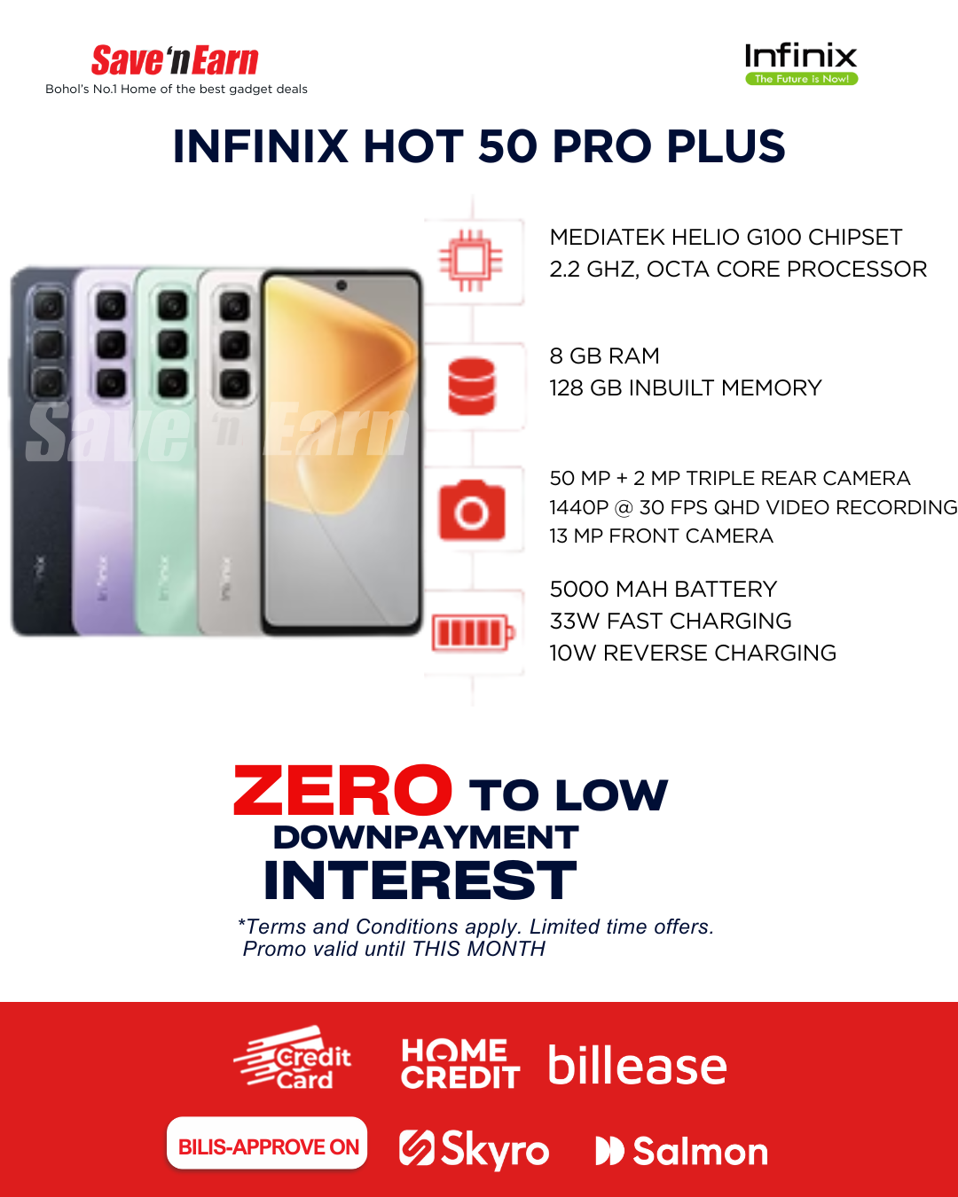 Infinix Hot 50 pro +