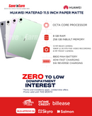HUAWEI MatePad 11.5-inch Paper Matte Edition WIFI 8GB+256GB Inbox Keyboard
