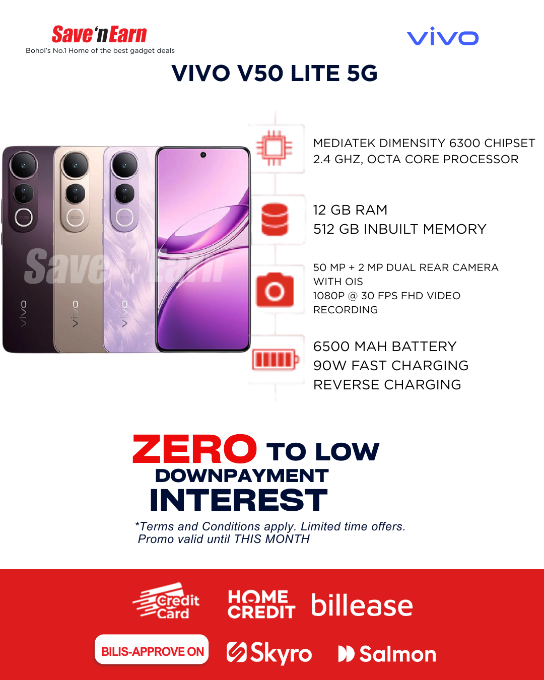 Vivo V50 lite 5G
