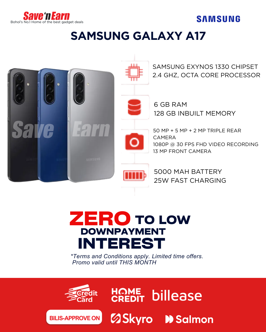 SAMSUNG GALAXY A17
