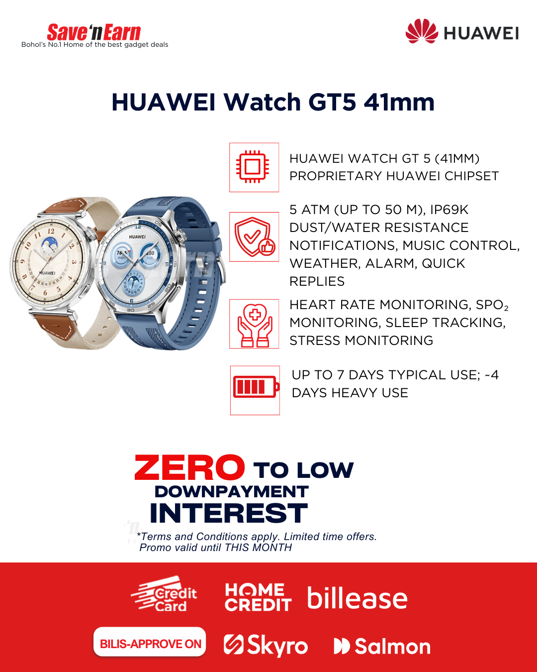 HUAWEI Watch GT5 41mm