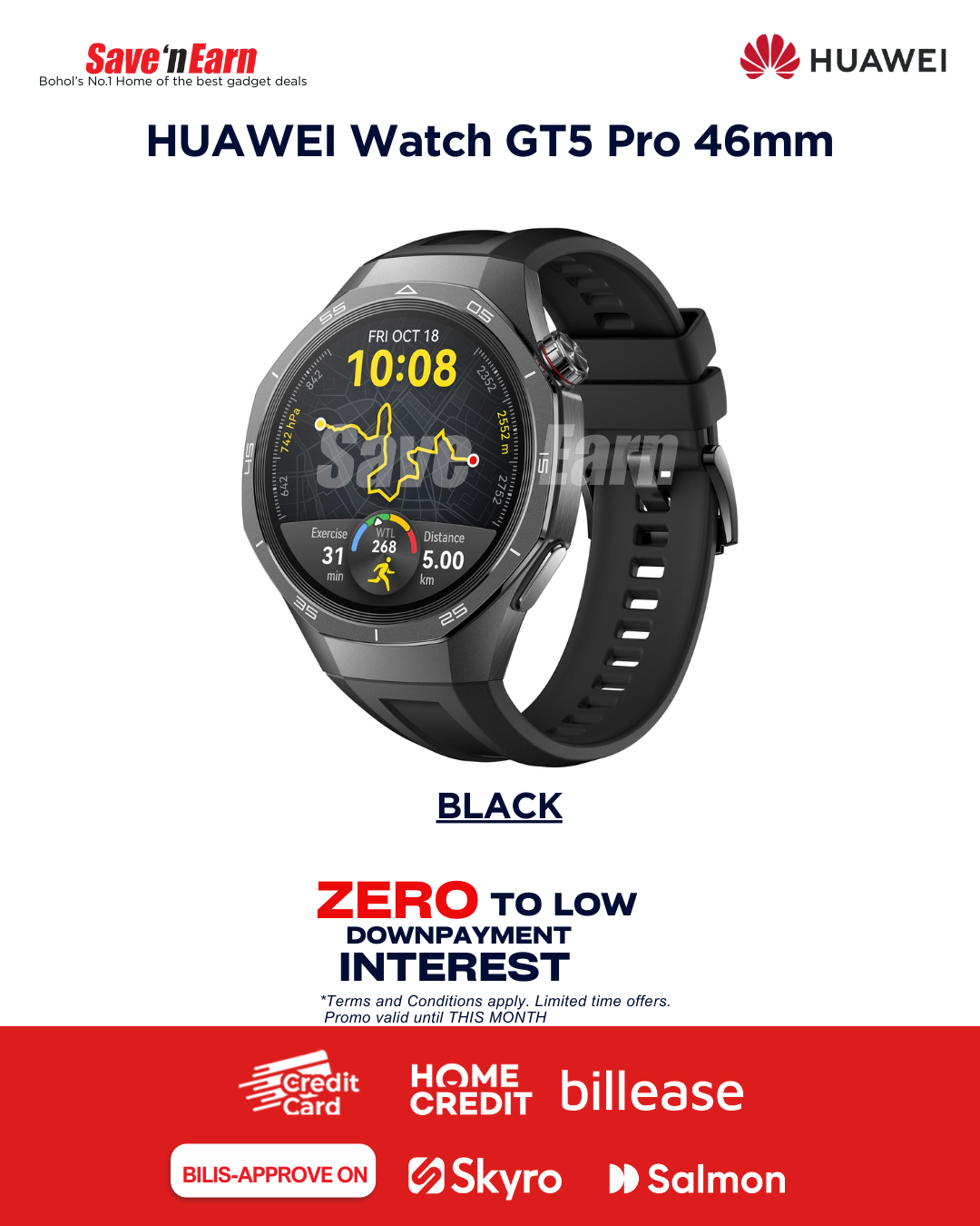 HUAWEI Watch GT5 Pro 46mm – Save 'N Earn Wireless HUAWEI Watch GT5 Pro 46mm – Save 'N Earn Wireless