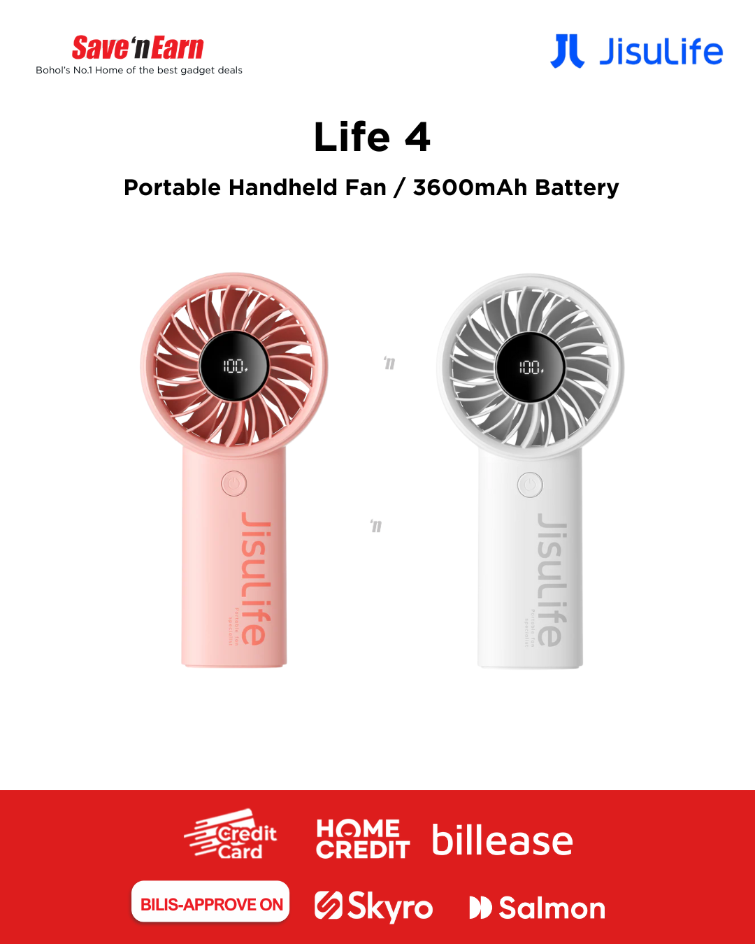 JISULIFE LIFE 4 3600mAh