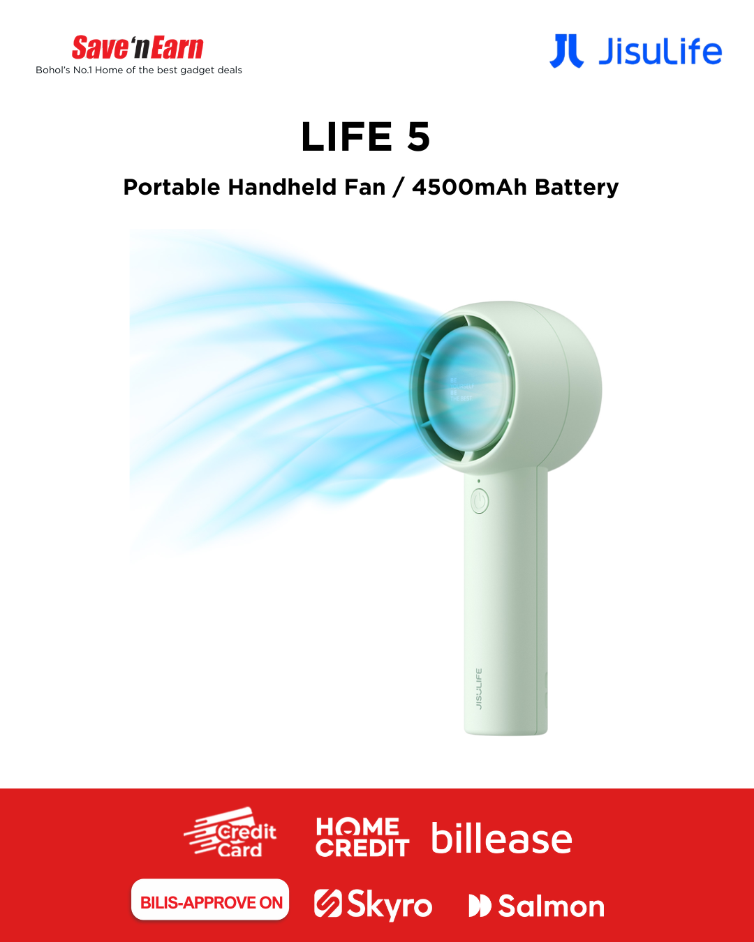 JISULIFE LIFE 5 4500maH Green