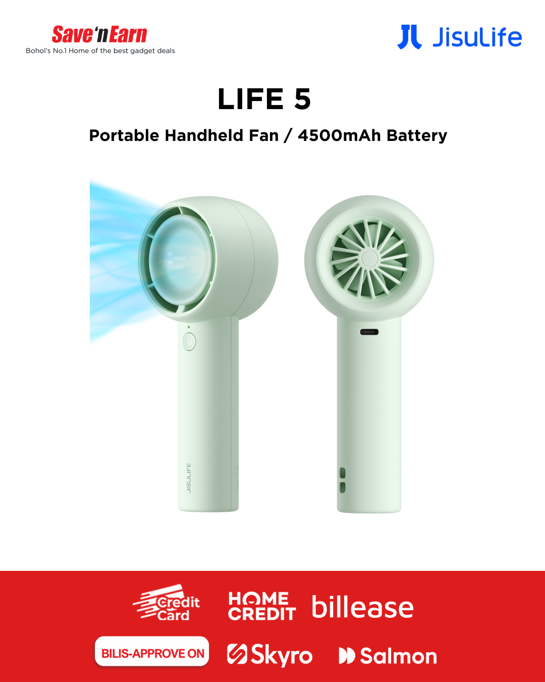 JISULIFE LIFE 5 4500maH Green