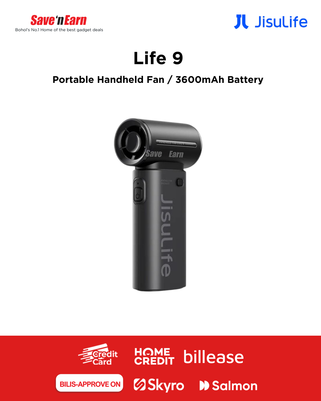 JISULIFE LIFE 9 3600mah