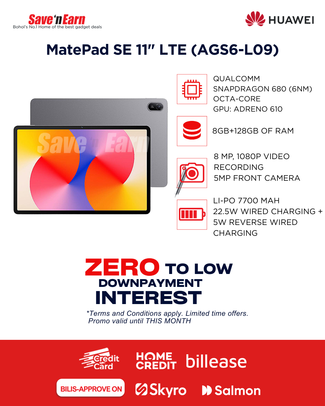 MatePad 10.4 LTE (BAH-L09) – Save 'N Earn Wireless