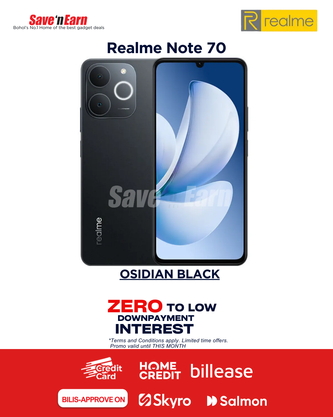 Realme Note 70