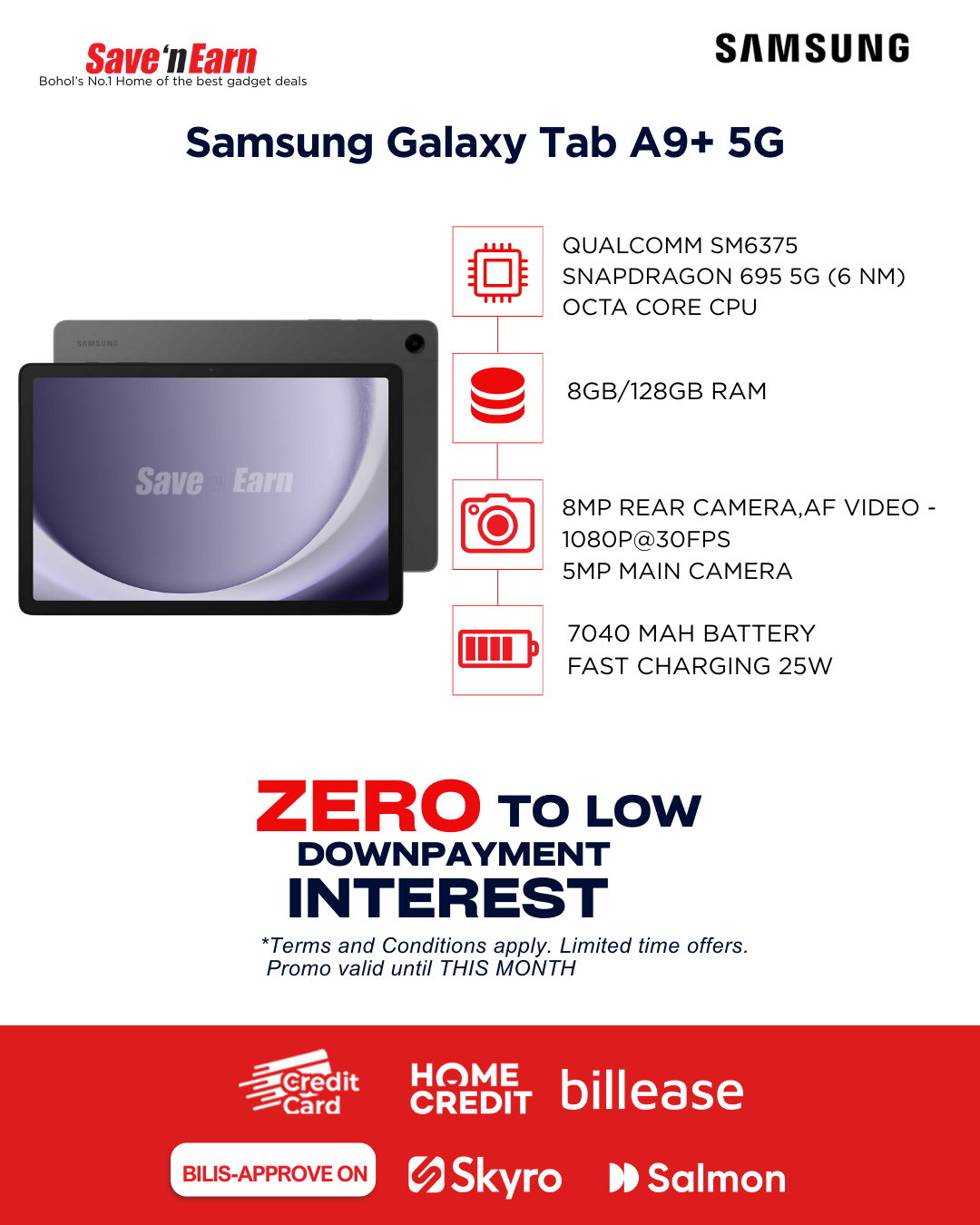 Galaxy Tab A9+ 5G