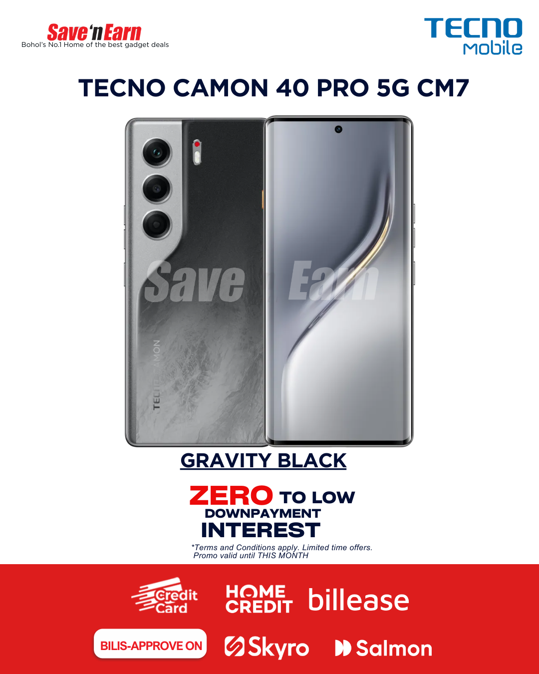 TECNO CAMON 40 PRO 5G CM7
