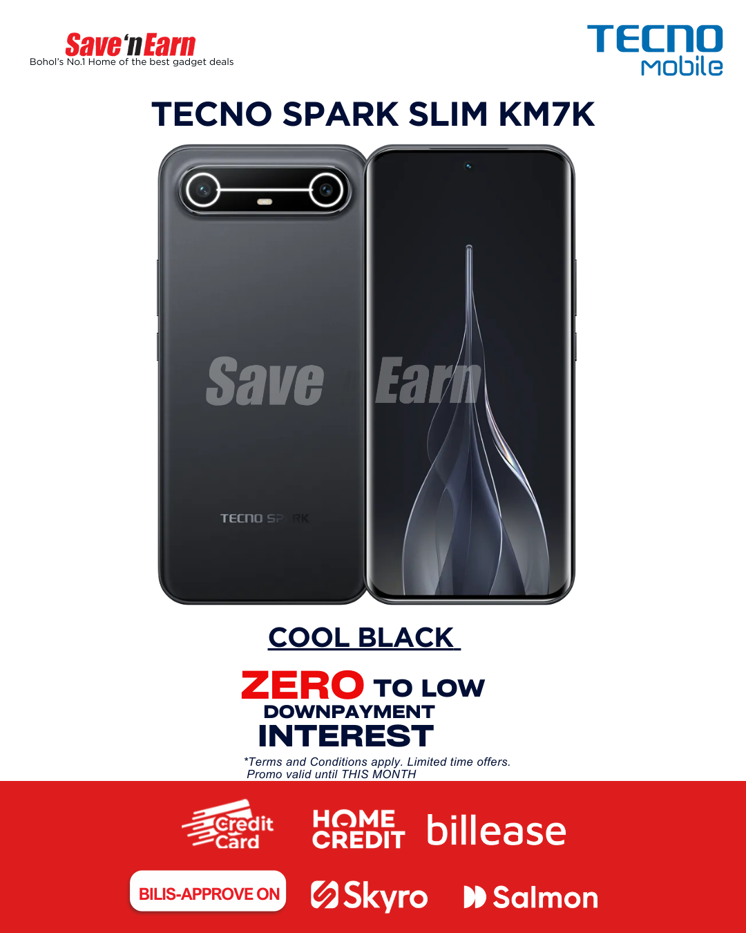 TECNO SPARK SLIM KM7K