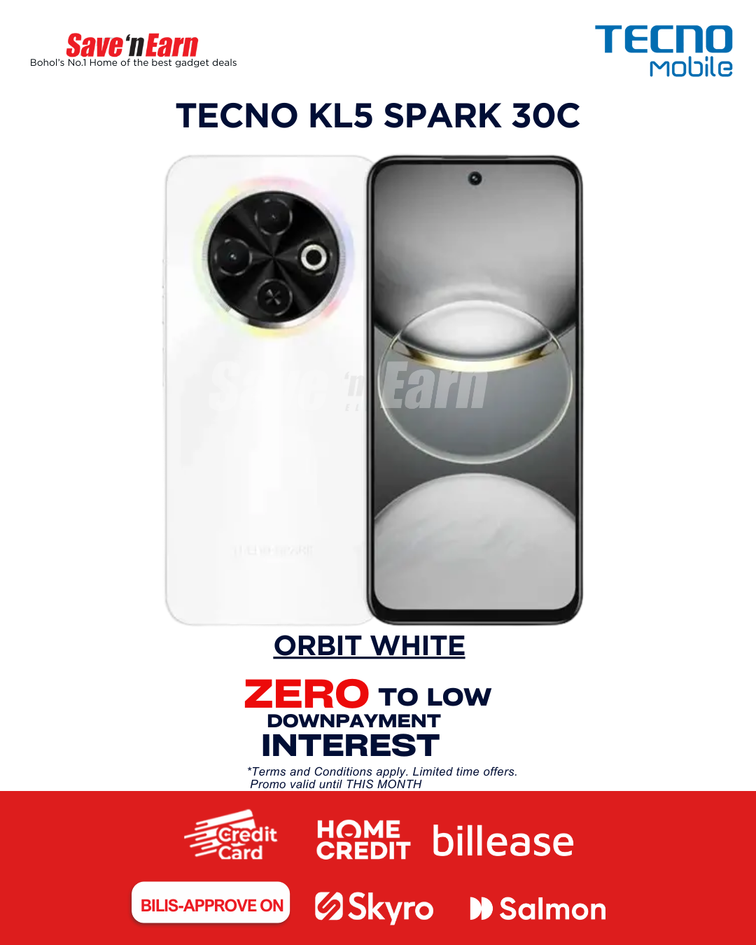 TECNO KL5 SPARK 30C