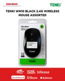 TENKI WN10 BLACK 2.4G WIRELESS MOUSE ASSORTED