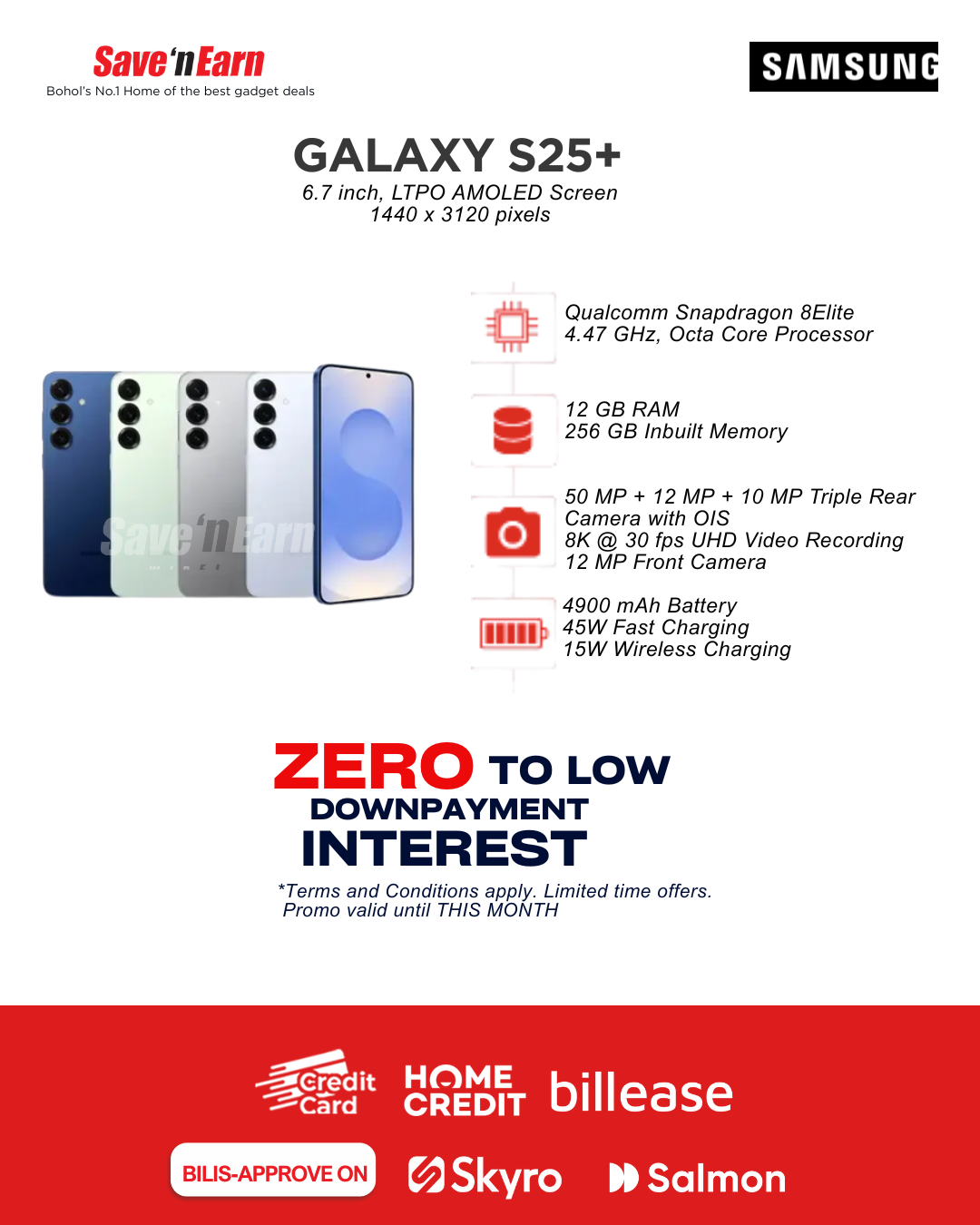 Samsung Galaxy S25 +