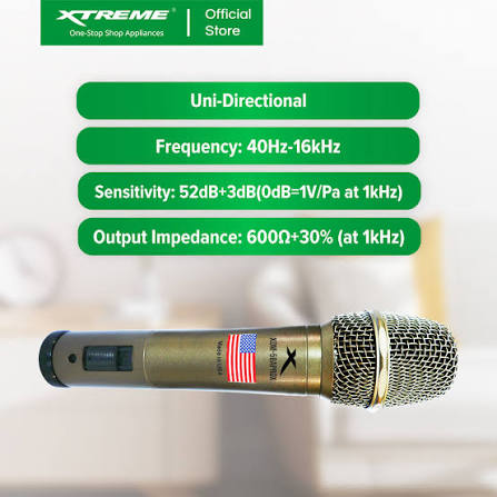 XTREME DYNAMIC MICROPHONE-58APRO XDM-58APRO (For branch pick up only)