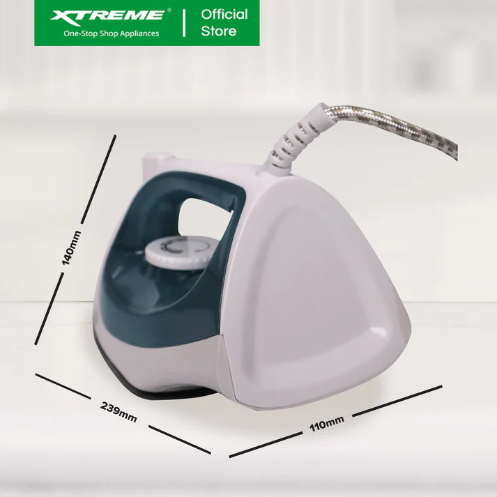 XTREME HOME IRONS WITH SPRAY, NON STICK SOLE PLATE, BLUE XH-IRONSPRAYBLUE (For branch pick up only)