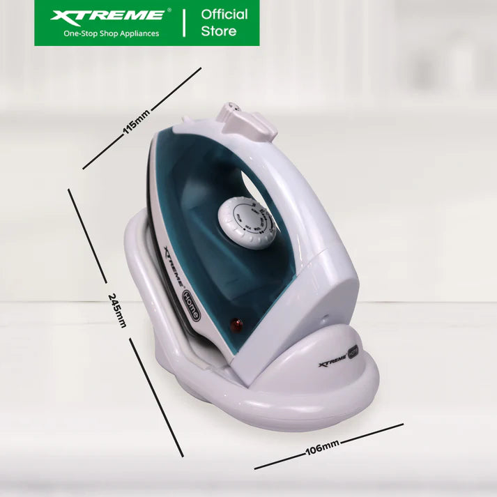 XTREME HOME IRONS WITH STREAM, NON STICK SOLE PLATE, BLUE XH-IRONSTEAMBLUE (For branch pick up only)