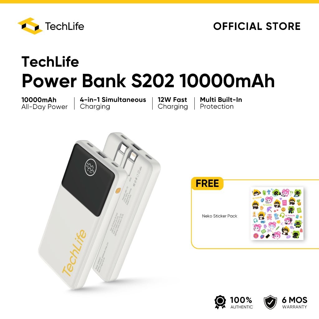 TechLife Power Bank S202