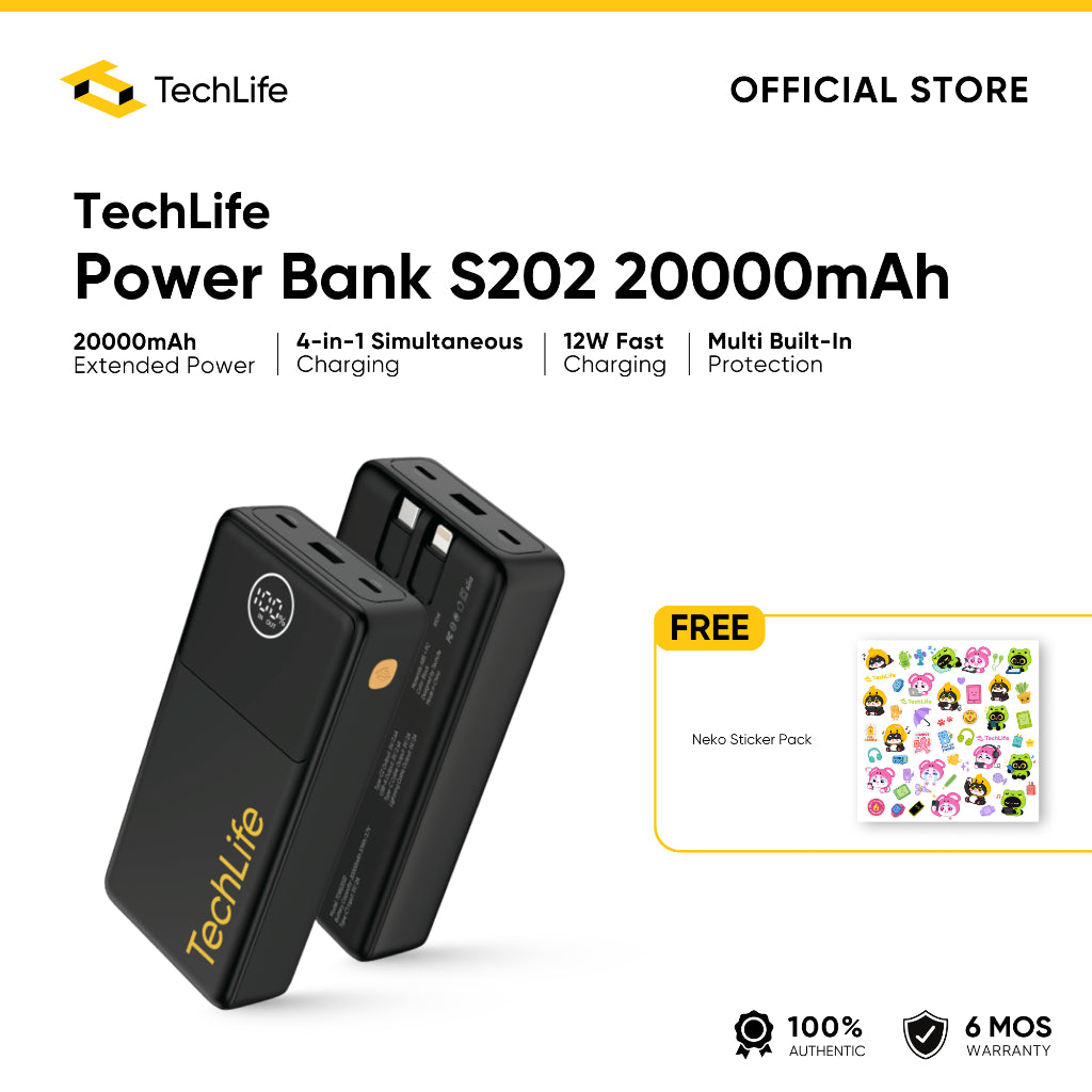 TechLife Power Bank S202