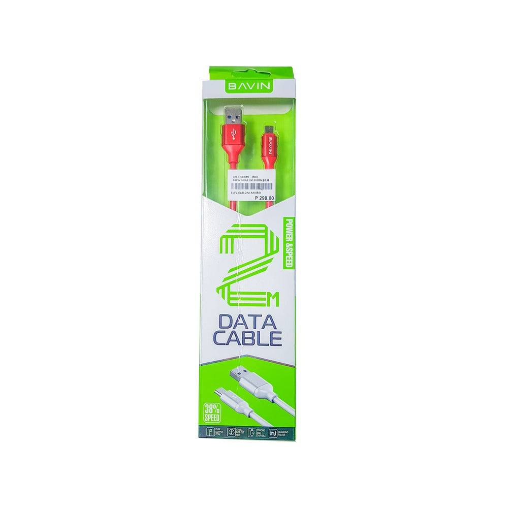 Bavin  CA269 2M Fast Charge Micro USB Data Cable