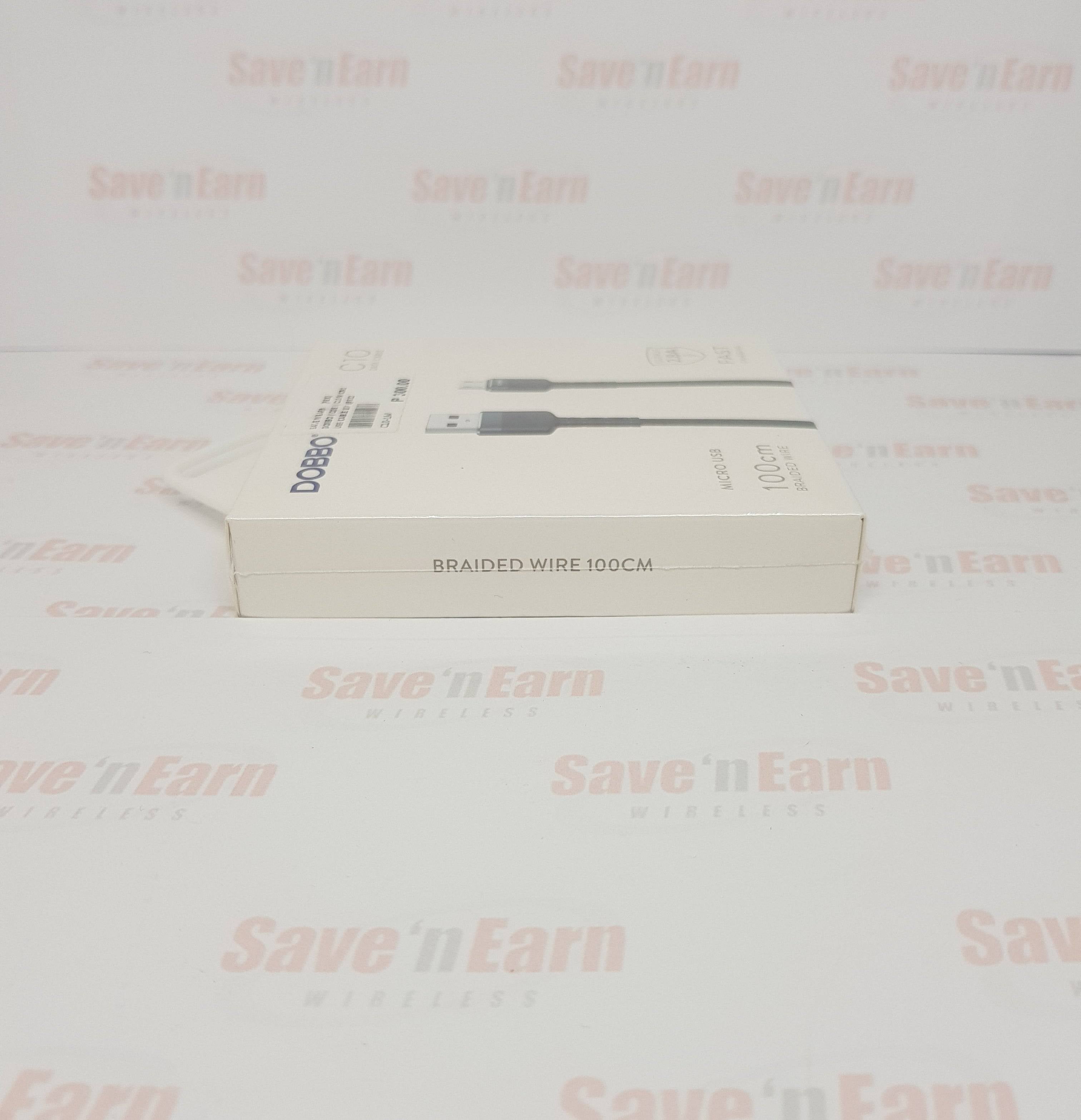 Dobbo C10 Data Cable Micro USB 150cm Braided Wire - Black