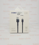 Dobbo C10 Data Cable Micro USB 150cm Braided Wire - Black