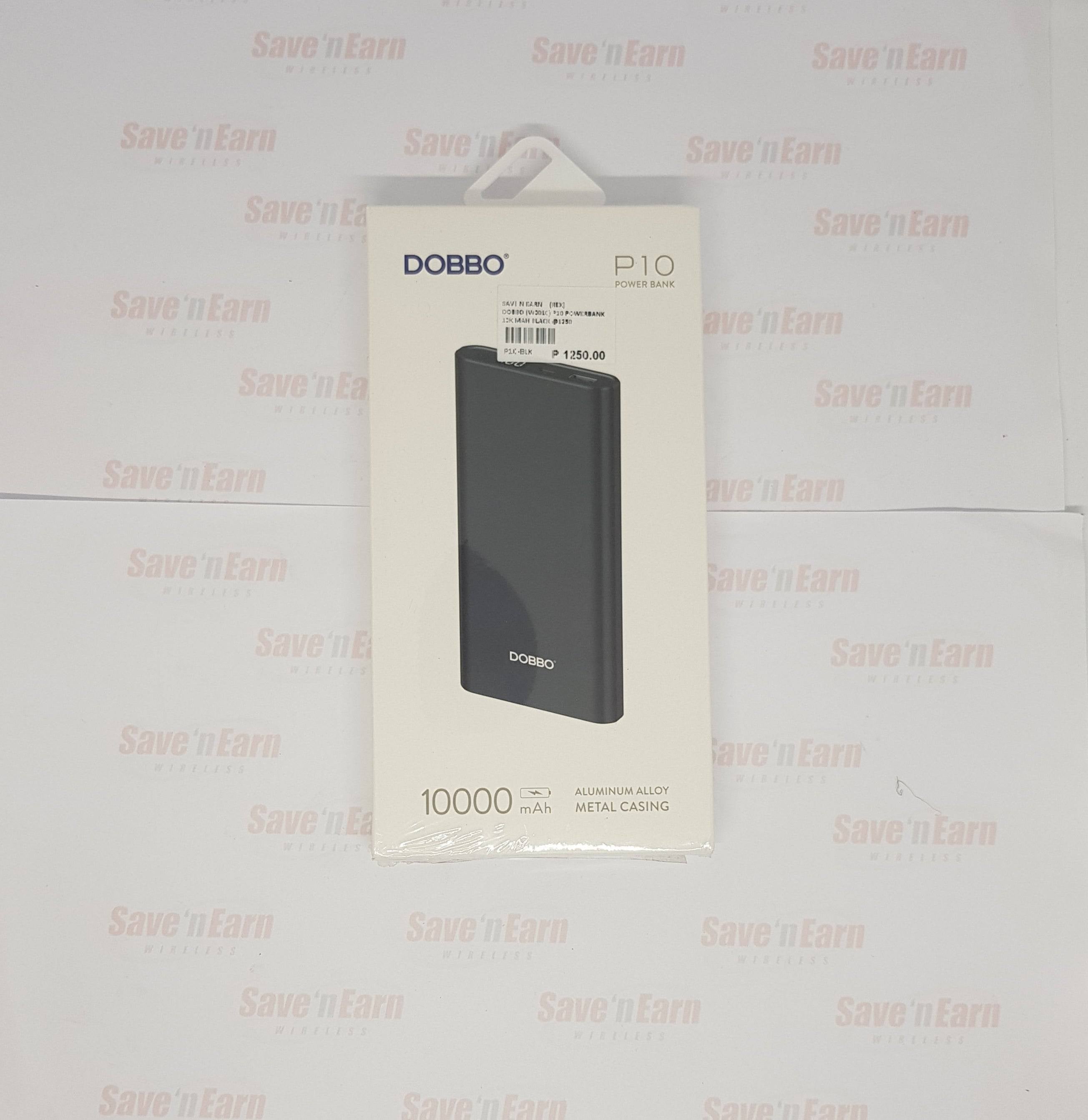 Dobbo P10 Power Bank 10,000mAh LED Digital Power Bank Aluminum casing