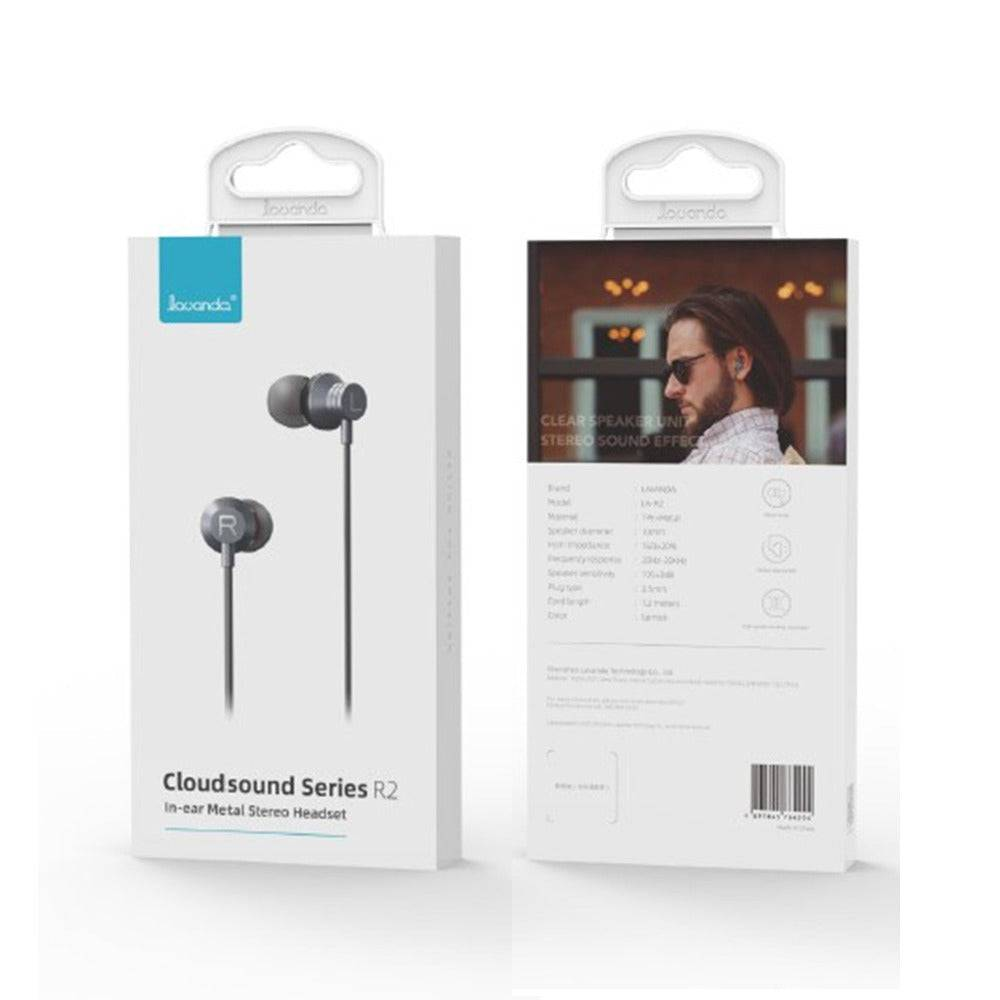 Lavanda Cloudsound  Series R2 In-ear Metal Stereo Headset (Tarnish)
