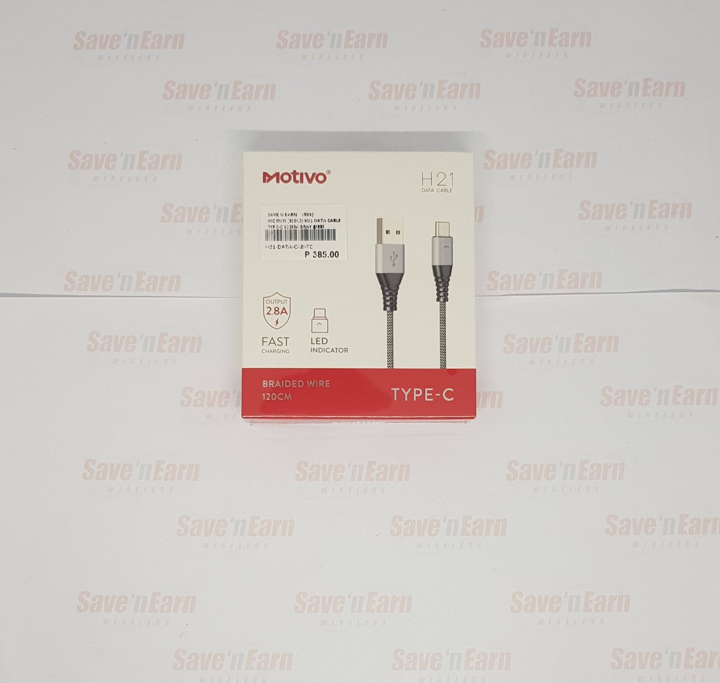 Motivo H21 Data Cable Braided Wire Type-C 120cm