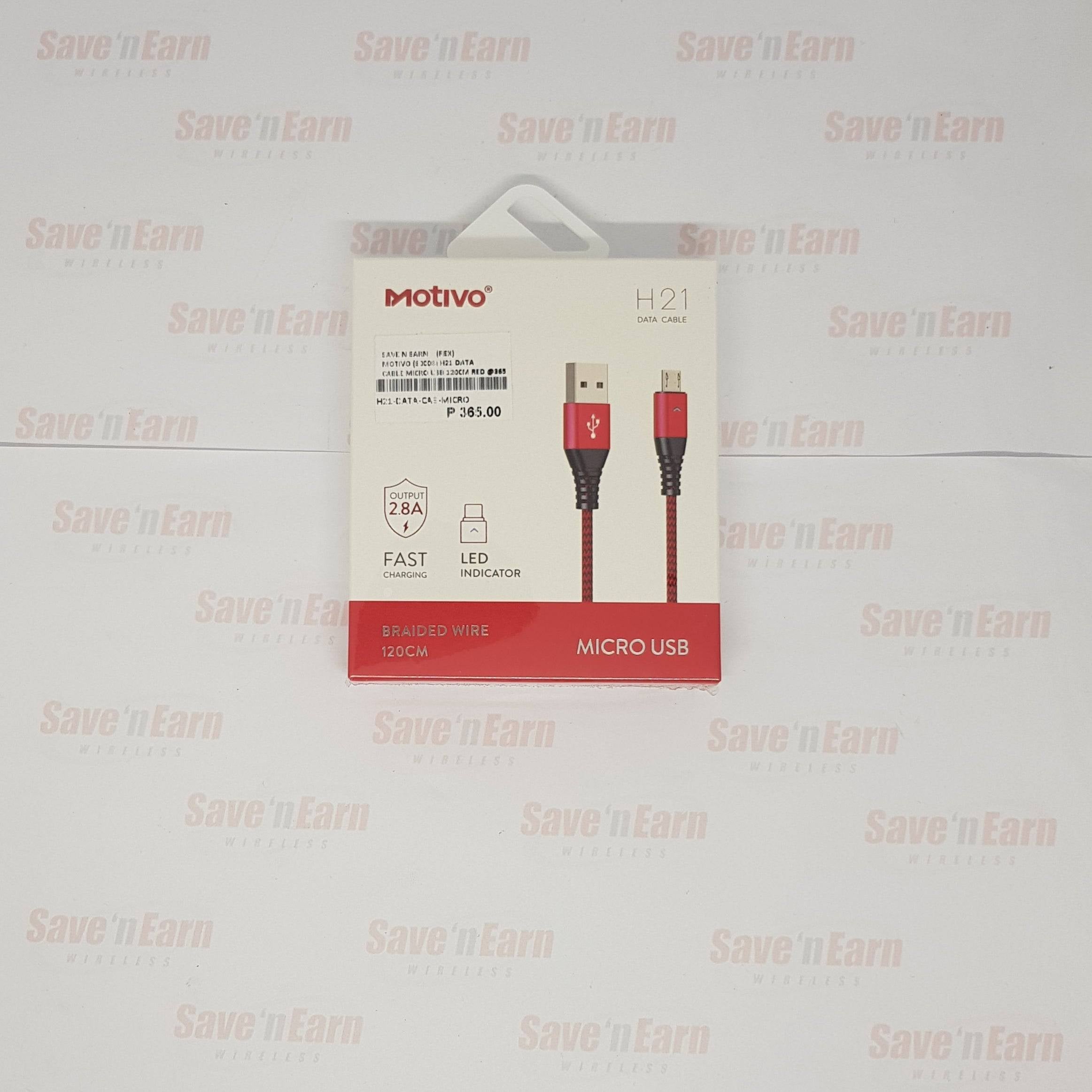 Motivo H21 Data Cable Braided Wire Type-C 120cm