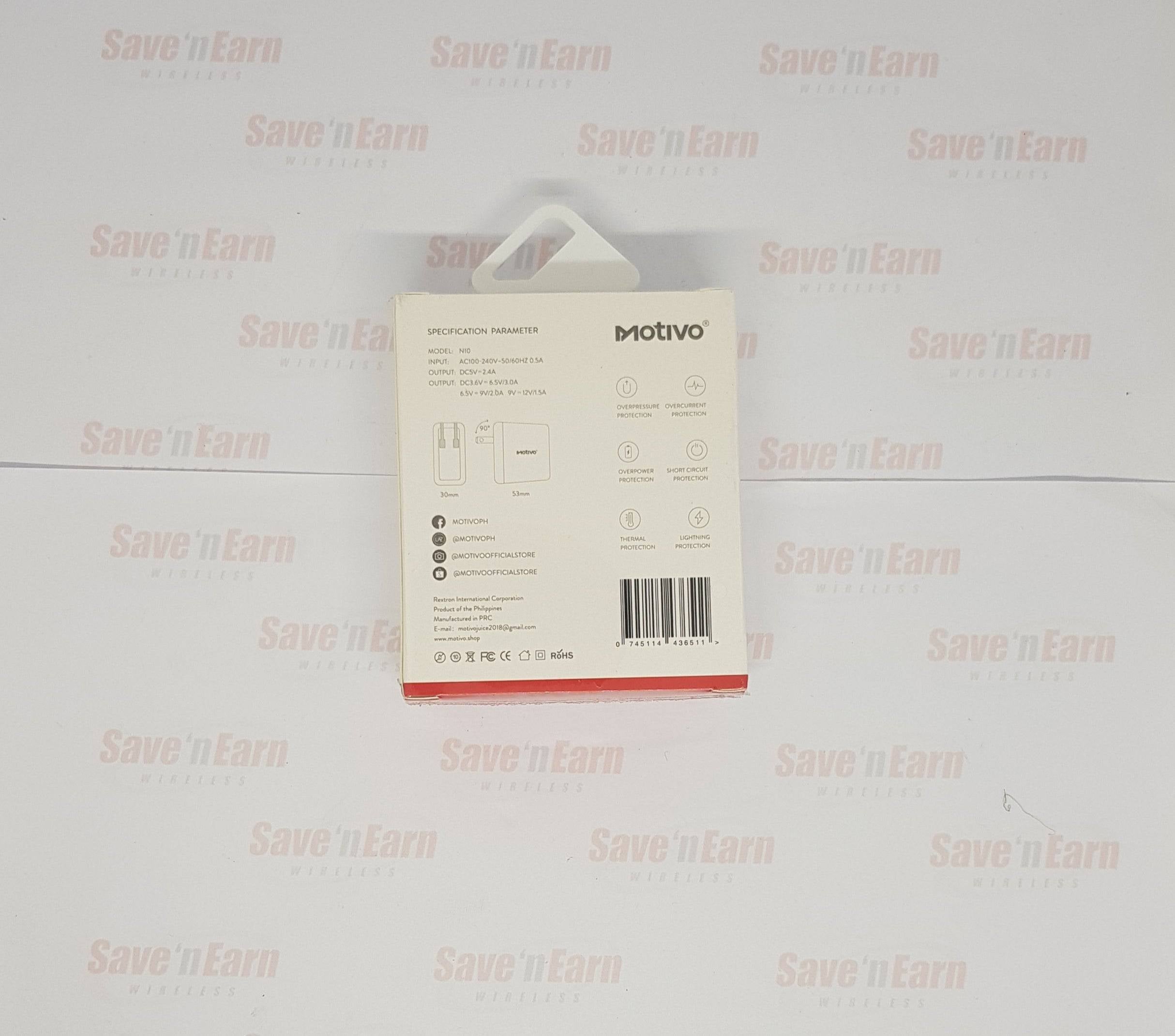 Motivo N10 Travel Charger