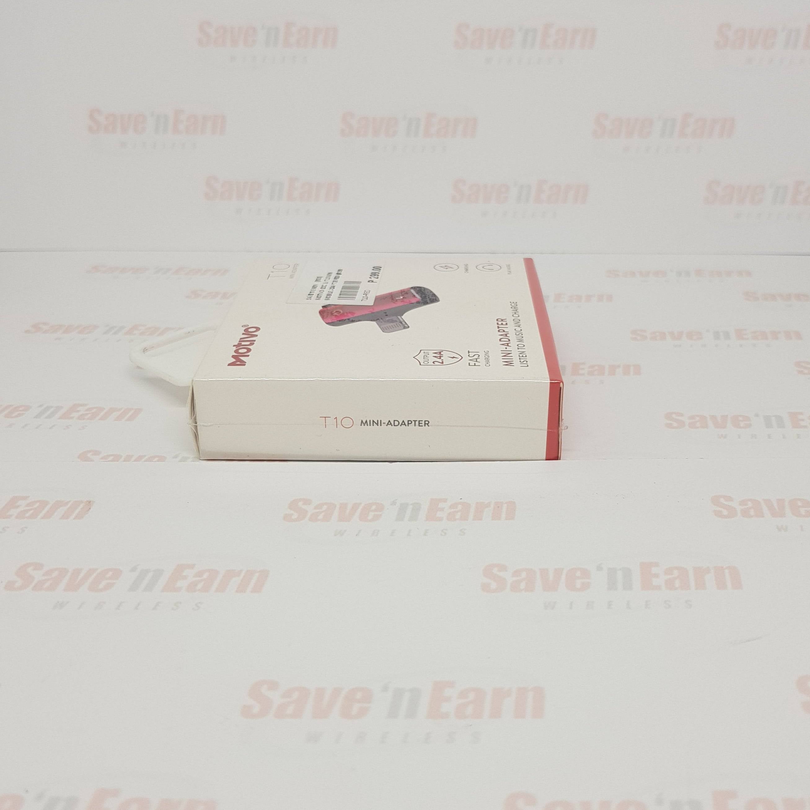 Motivo T10 Mini Adapter 2.4A Fast Charging Mini Adapter ( Listen to Music and Charge )